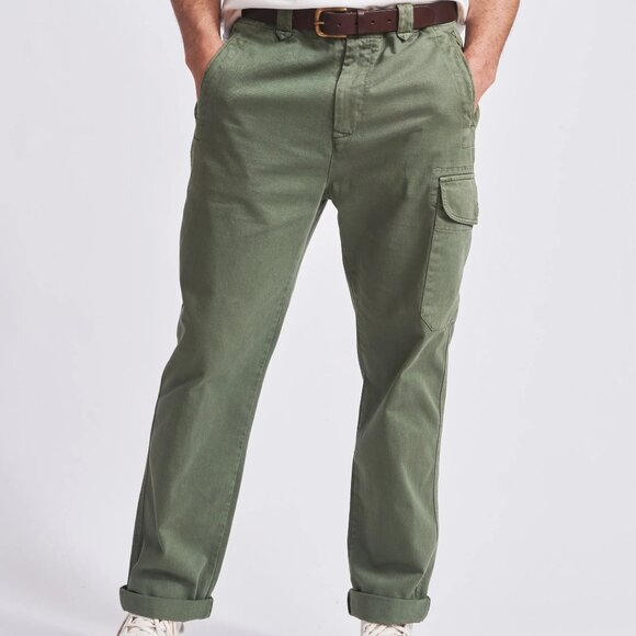 Aubin Other - Aubin Military Pants Green Army Cargo Trousers 30x32 Men's Khaki Fatigues NWT